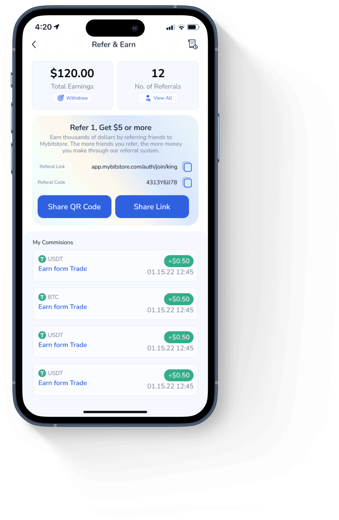 Share Your Referral Link