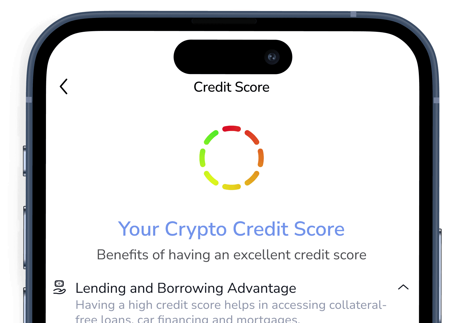 Credit Score Phone Preview