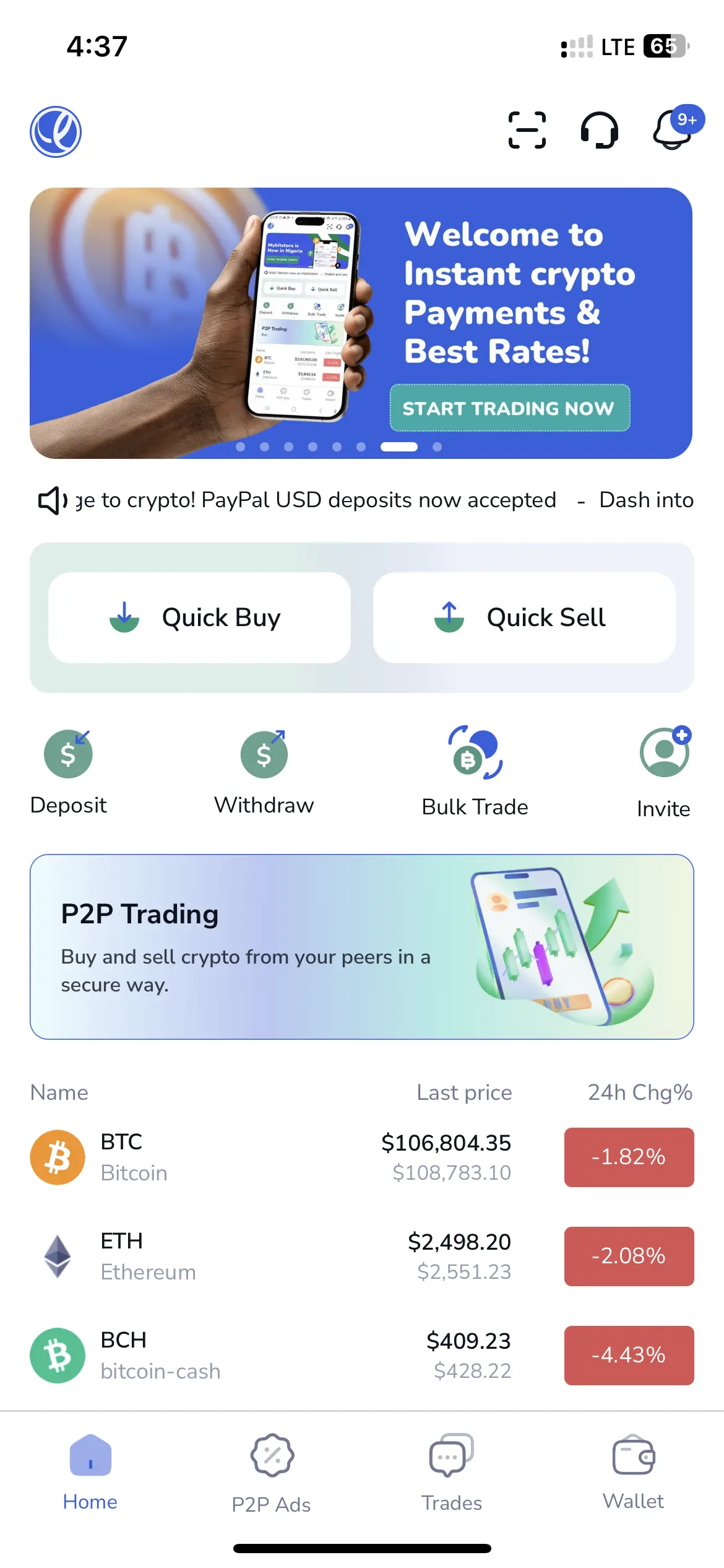 Mybitstore Buy and Sell